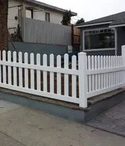 San Pedro Realty Picket Fence