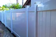 White Vinyl Fences